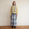 LUMINO KNIT MUFFLER, GREY