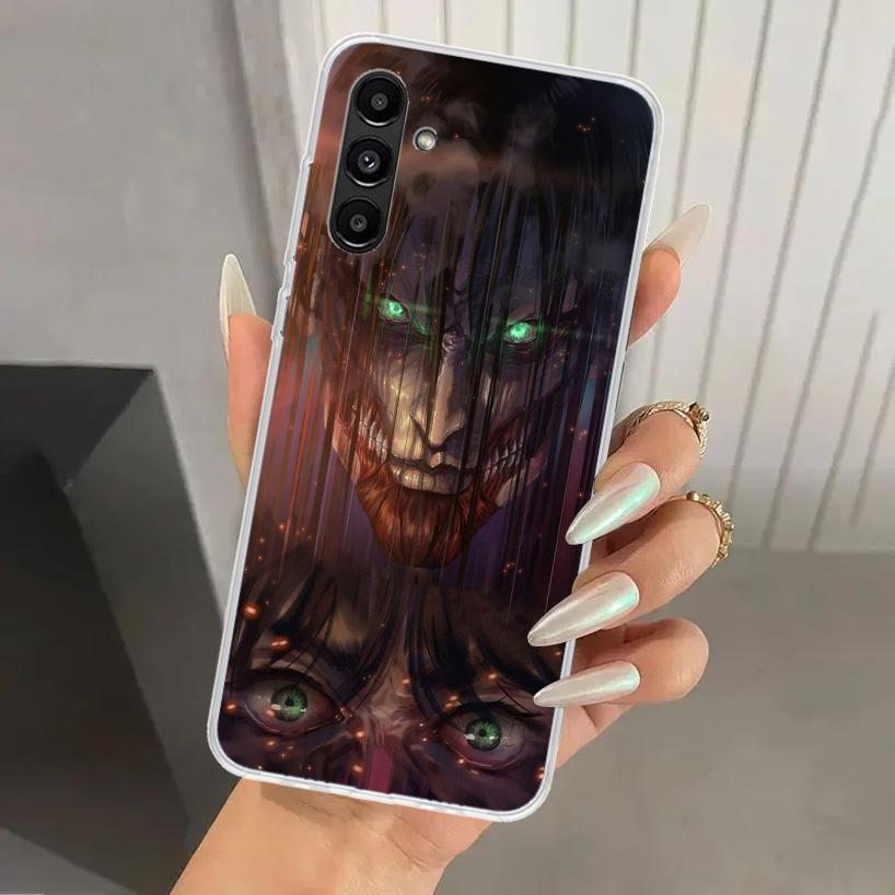 Чехол для телефона Attack Anime для Samsung Galaxy A16 A26 A36 A56 A15 A25 A35 A55 A14 A24 A34 A54 A13 A23 A33 A53 A05S A04S A03S A15 A2