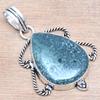 Подвеска с драгоценным камнем Ocean Jasper, ручная работа, серебряное украшение ко Дню матери, 1,75 дюйма