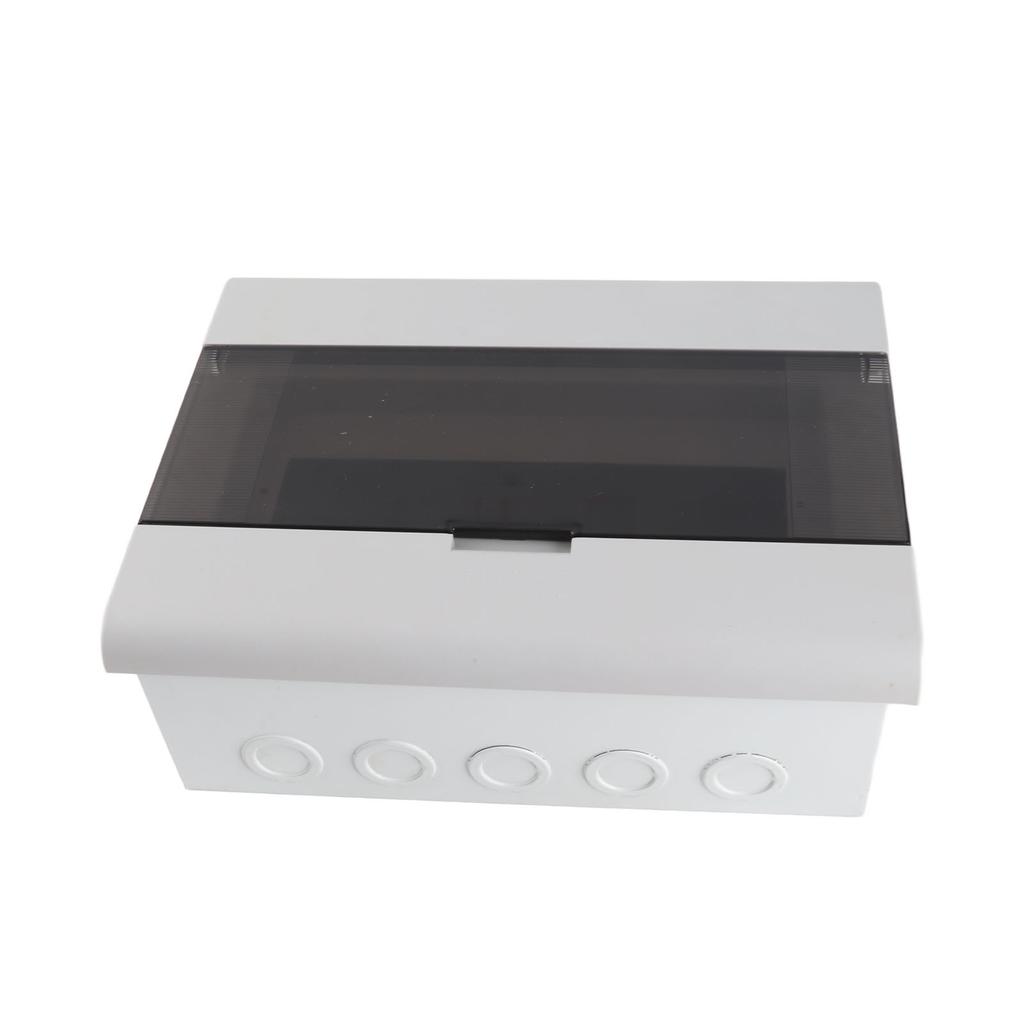 Распределительная коробка на 13 отводов, прозрачная крышка, скрытая коробка автоматических выключателей с DIN-рейкой