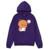 Funny Dudu Is Missing His Bubu Panda Bear Couple Hoodies Girl Kawaii Tops Women Cute Print Sweatshirt Unisex Clothes Y2k Sudaderas