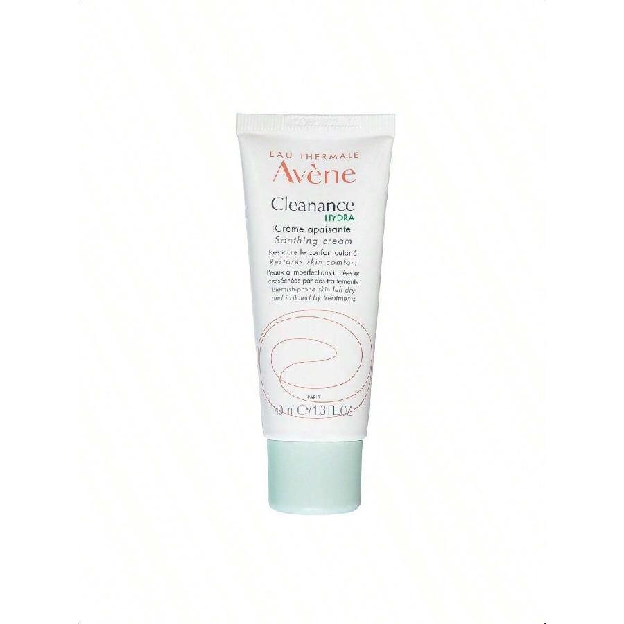 Avene Cleanance HYDRA Успокаивающий крем, Насыщенный увлажняющий крем, Дополнительный уход для подсушивающего лечения акне