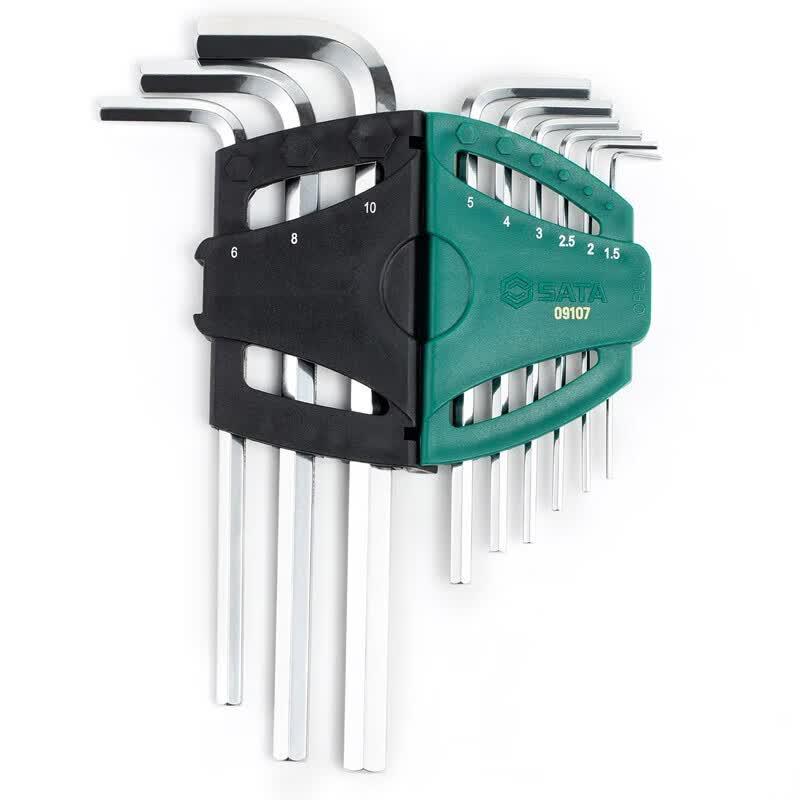 SATA 09107 Набор из 9 длинных шестигранных ключей