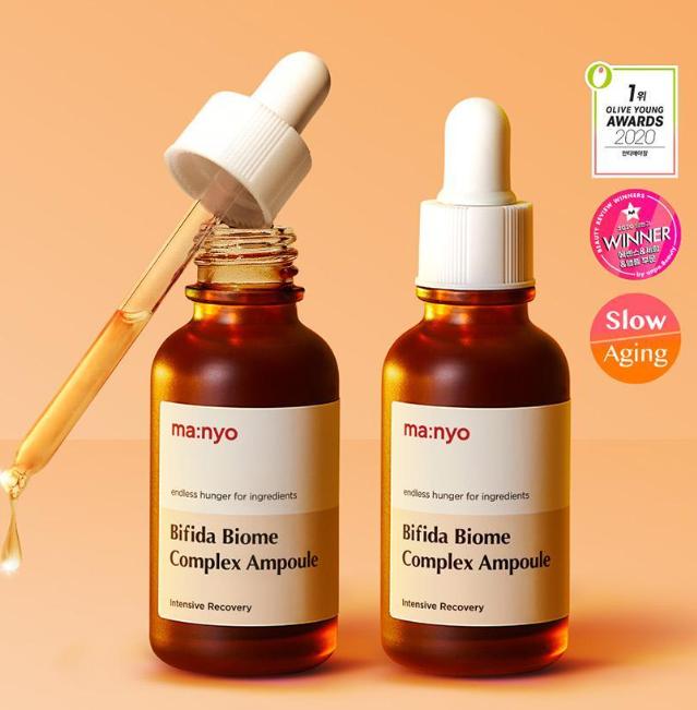 Manyo Bifida Biome Complex Ampoule 30 мл – Корейская антивозрастная сыворотка с пробиотиками и гиалуроновой кислотой