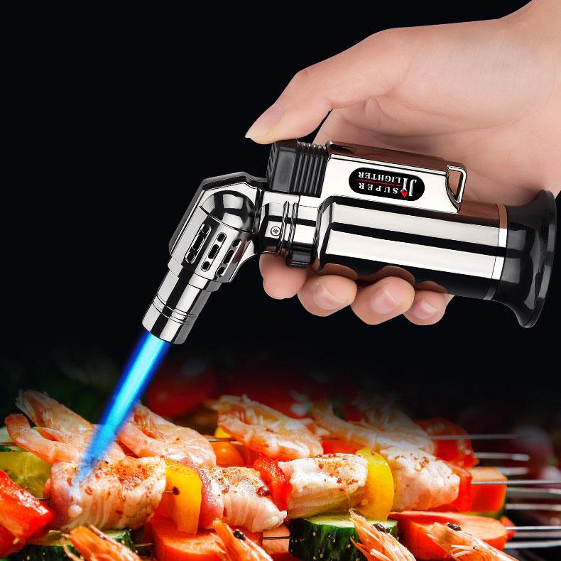 Металлическое прижигание барбекю, сварка, синее пламя, зажигание, ветрозащитный, турбо, кулинария, ювелирные изделия, сварочные гаджеты