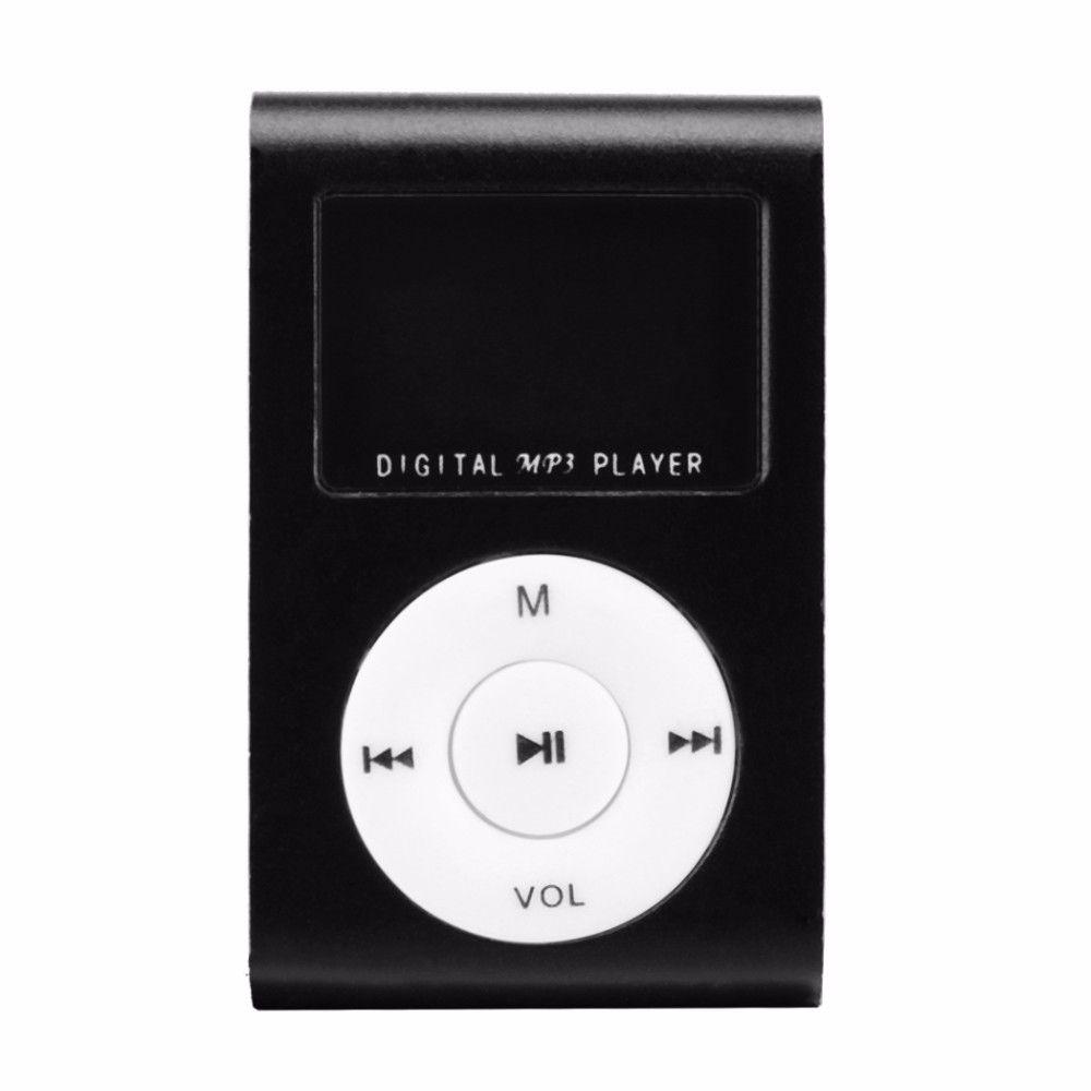 Lossless Sound USB MP3 Music Players Metal Clip Student Walkman Portable Mini MP3 Player Gift