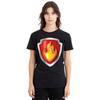 Paw Patrol Unisex Adult Marshall Badge T-Shirt