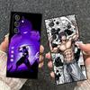 Аниме Фушигуро Тодзи JUJUSU Мягкий чехол для телефона для Samsung Galaxy S26 S25 Edge S24 Ultra S23 Plus S22 S21 FE S20 Черный чехол Задняя панель S