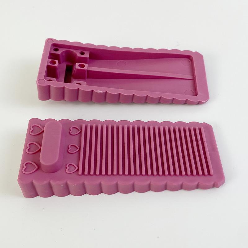 Stackable Silicone Door Stop Wedge Doorstops Anti Collision Home Office Door Rear Retainer