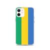 Coque Pour iPhone - PIXELFORMA - iPhone 12 - Drapeau Du Gabon - Vert - Jaune