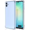Protective Case - BOOLING - Samsung Galaxy A06 - Shockproof Silicone - Transparent - Slim