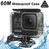 60 м водонепроницаемый чехол для GoPro Hero 8 черный подводный бокс защитный чехол для дайвинга крепление для Go Pro 8 аксессуары для камеры