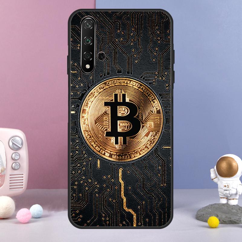 BTC Bitcoin Для Huawei Nova 7i 8i 11i 12i 12s Y73 Y70 Y90 Y60 Y72 Y61 Y91 9 10 SE P30 Pro P40 Lite Чехол