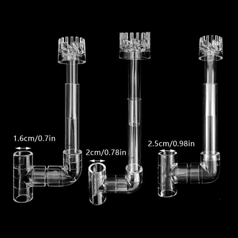 Поверхностный Аквариумный Водный Растение Бак Фильтр Водное Растение Акриловый Лили-Трубка Вращающийся Аквариум Аксессуары