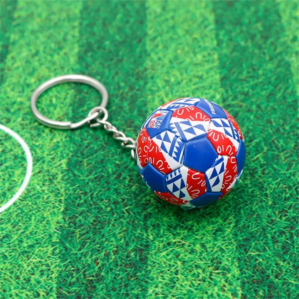 PVC Football Keychain Ornaments Business Volleyball Beach Ball Sport For Players Student Sports Souvenirs Competition Prizes 4