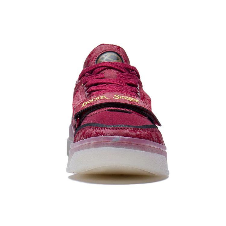 Баскетбольные кроссовки Li Ning Rookie с противоскользящим эффектом, амортизирующие, низкие, ретро, женские, кроссовки Bicycle-Red ABCS050-10