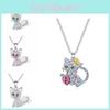 Sweet Animal Pendant Necklace With Alloy Craft For Gift Giving