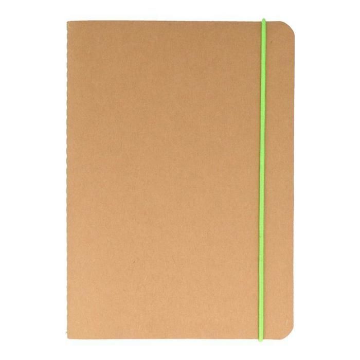 Gridded Notebook with Elastic Bands
