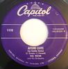 7inch Record PAUL WESTON & HIS ORCHESTRA - Autumn Leaves / No Other Love F518 Capitol Records 1950 Canada Pop Used