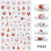 Nail Art Stickers, Romantic Valentine'S Day Love Cartoon Panda Love Adhesive Nail Stickers