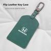 New Leather Car Smart NFC Card Key Cover Case Protector Shell For Honda Civic FIT Accord Prelude CRV 5th City CRZ CRX Jazz HRV