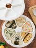 Onigiri Mould 6 Grids Japanese Onigiri Maker Japanese Sushi Making Kit Sushi Mold Plastic Triangle Rice Ball Sushi Making Tool