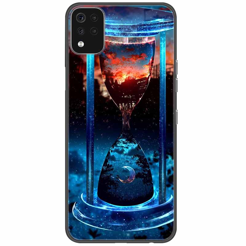 Чехол для телефона для LG K42 K52 K62 Q52 Чехол Мягкий Расписной Волк Силиконовые Черные Чехлы для LG K62 Чехлы K 42 Ударопрочный Funda для LGK52