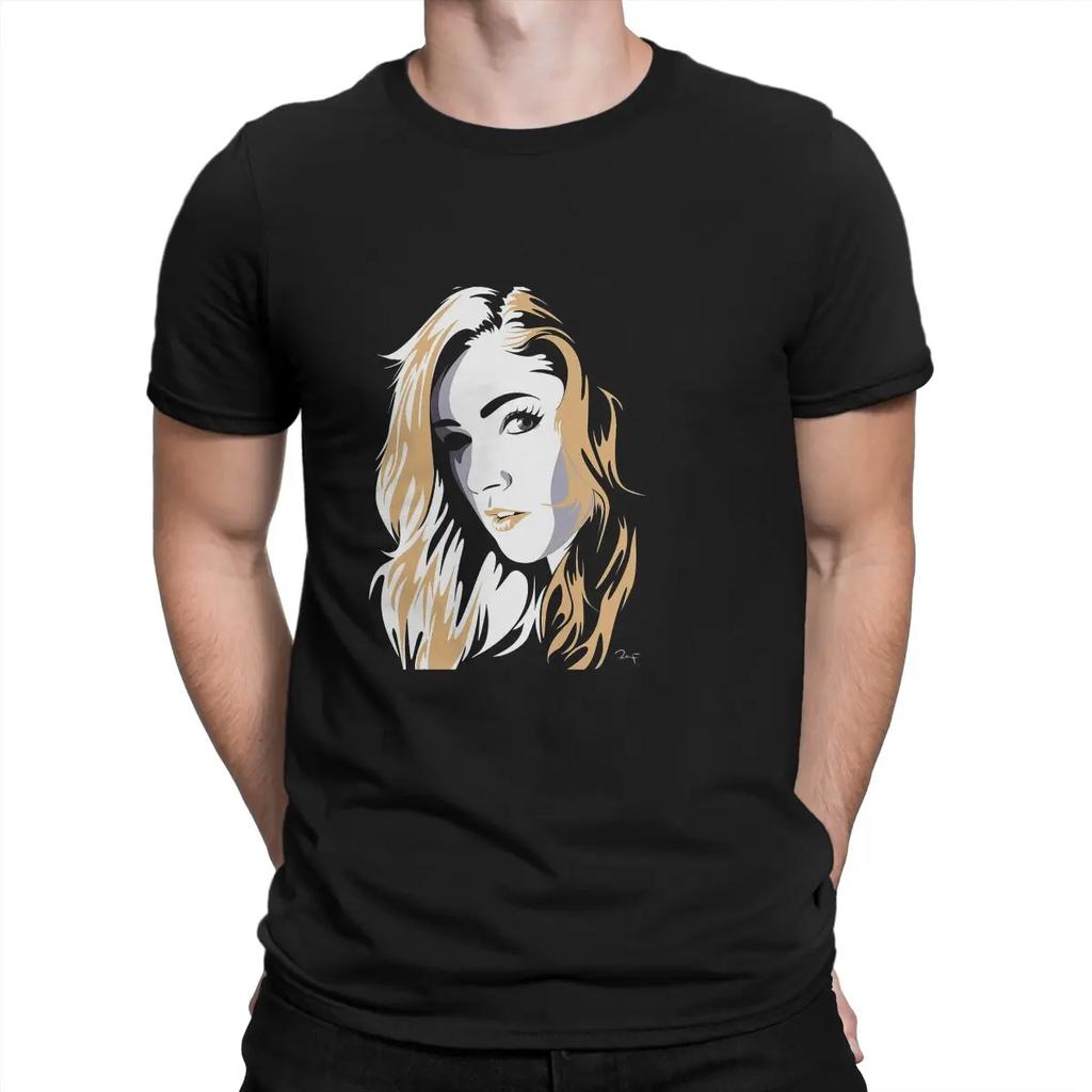 Chrissy T Shirts Men Pure Cotton Vintage T-Shirts Round Neck Chrissy Costanza Tee Shirt Short Sleeve Tops