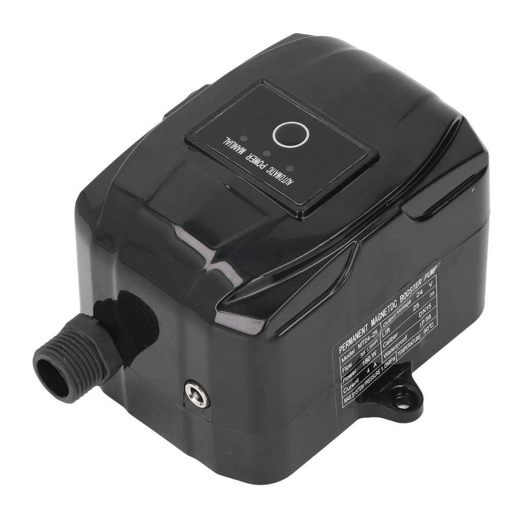 Насос повышения давления воды 25 м, напор 35 л/мин, тихий насос повышения давления с постоянным магнитом для дома