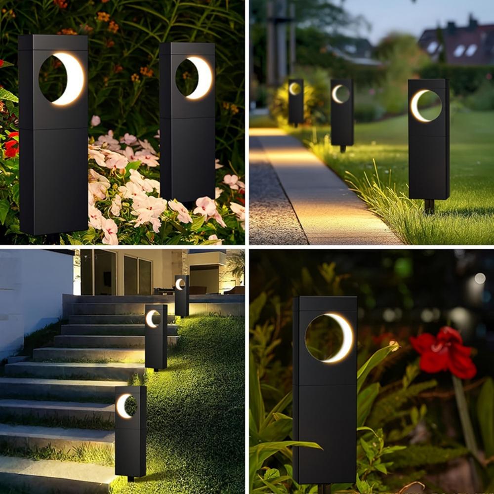 Xiaomi Solar Pathway Lights Outdoor Waterproof Bright Moon Auto On/Off Garden Light for Yard Patio Porch Lawn Outside Decor Lighting
