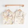 Korean-Style Reversible Sleeveless Baby Bib: Waterproof & Anti-Dirty for Feeding