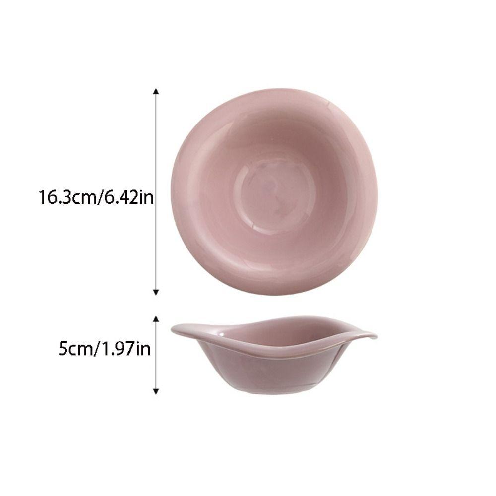 Multi-use Cat Bowl Ceramic Pet Drinking Feeder Pet Supplies Dog Food Feeding Basin  Neck Protection