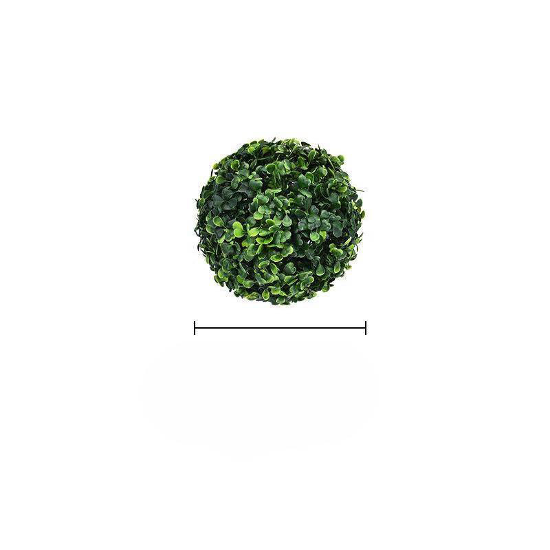 Artificial Green Plant Milangrass Ball Plastic Plant Wedding Fake Flower Ball Home Ceiling Decoration