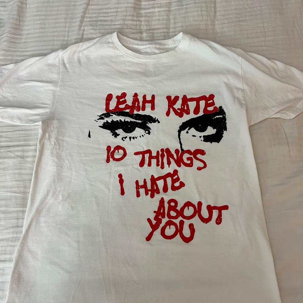 Vintage Leah Kate 10 Things Shirt Unisex Albums S to 5XL MQ032 Unisex T-Shirt