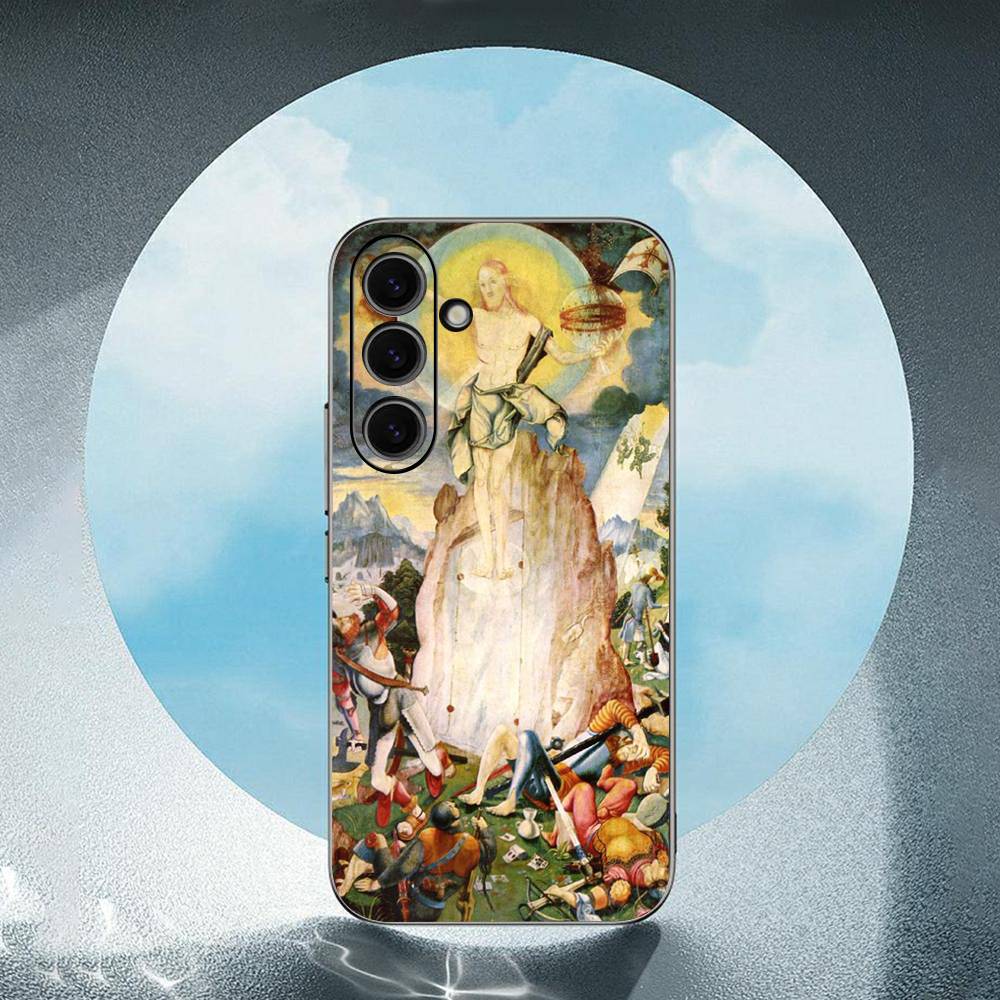 Hieronymus Bosch Art Painting Bumper For Samsung Galaxy S23 S24 S25 Ultra S22 Plus S21