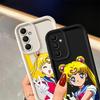Чехол для телефона Samsung Galaxy A56 A25 A26 A36 A24 A35 A52 A73 A22 A54 A55 A32 A21s Аниме Сейлор Мун