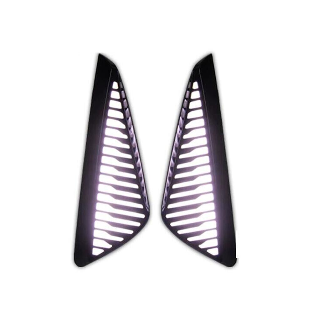 Pair For Nissan Sentra 23-24 LED Daytime Running Light Fog Lamp With Turn Signal