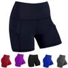 Short Pants Slim Fit Sweat-absorbent Plus Size High Waist Sport Shorts for Running