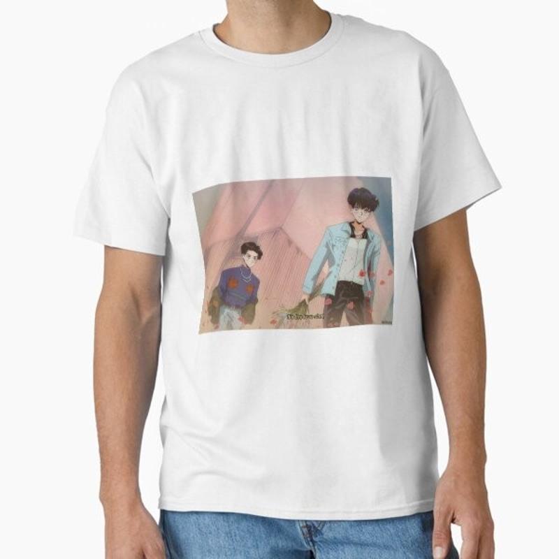 Love Shot Sehun Chanyeol Classic T Shirt Made in US AUS Size S 2XL