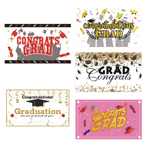 Украшение для выпускного, хорошее универсальное очаровательное поздравление, баннер для выпускников, баннер для поздравлений, баннер для выпускной вечеринки, реквизит для фотосъемки, фоновый баннер