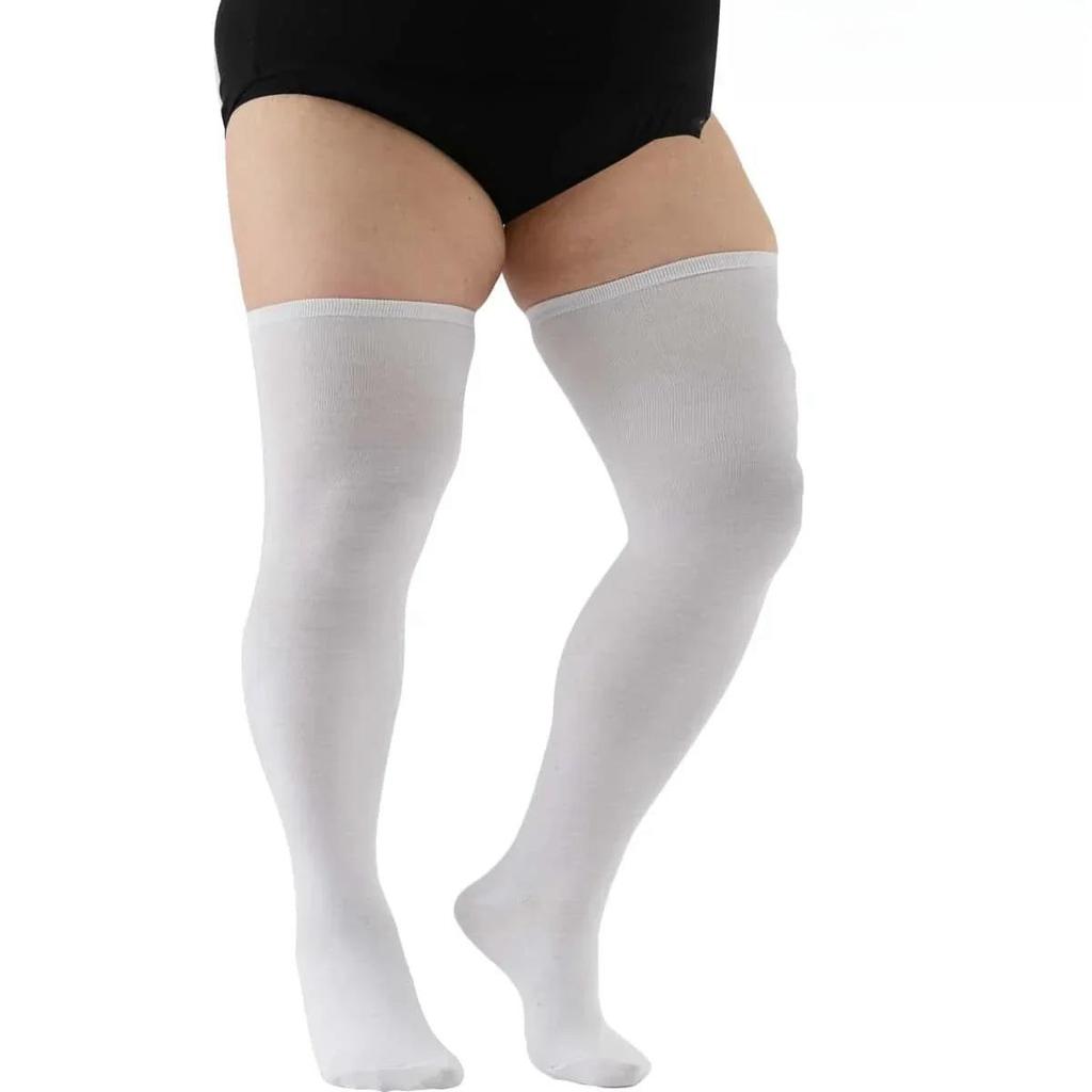 Woman Thigh High Socks Extra Large Size Knee High Stocking Over Knee Socks Plus Big Size Socks