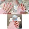 Gradient Removable Nail Stickers Nail Wraps Finished Y18 20 Net Content Gel Nail Art Tools