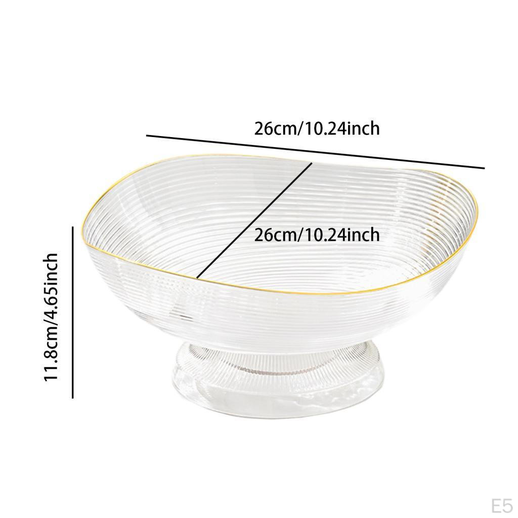 Декоративная подставка для десерта, подставка для блюд, держатель для фруктов на ножках для столовой