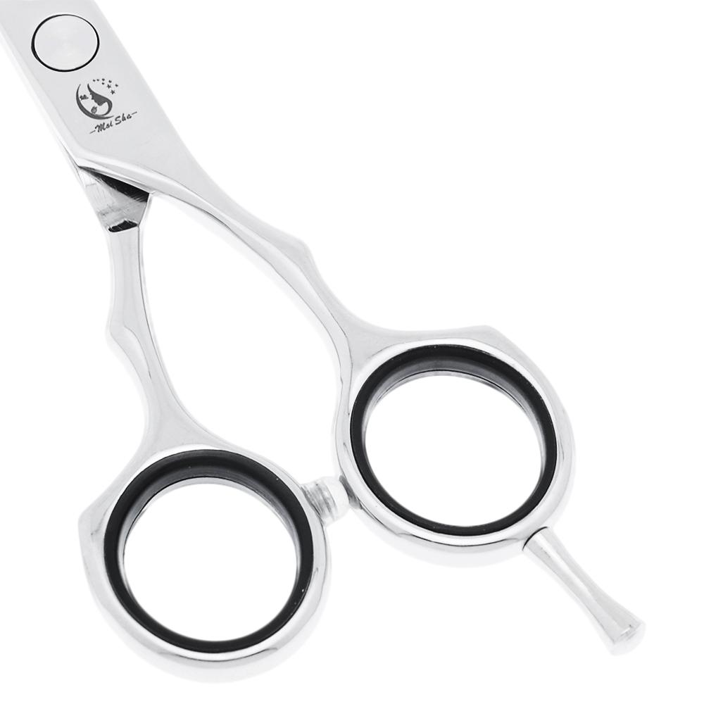 5,5-дюймовые парикмахерские ножницы из нержавеющей стали для стрижки волос, парикмахерские филировочные ножницы Tijeras для салона или домашнего использования A0030A