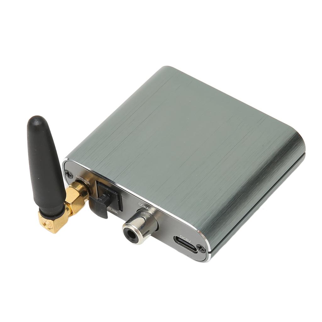 Bluetooth 5.2 Приемник Низкая Задержка AUX Оптический Коаксиальный Выход Поддержка Кодека APTX Беспроводной Музыкальный Адапте