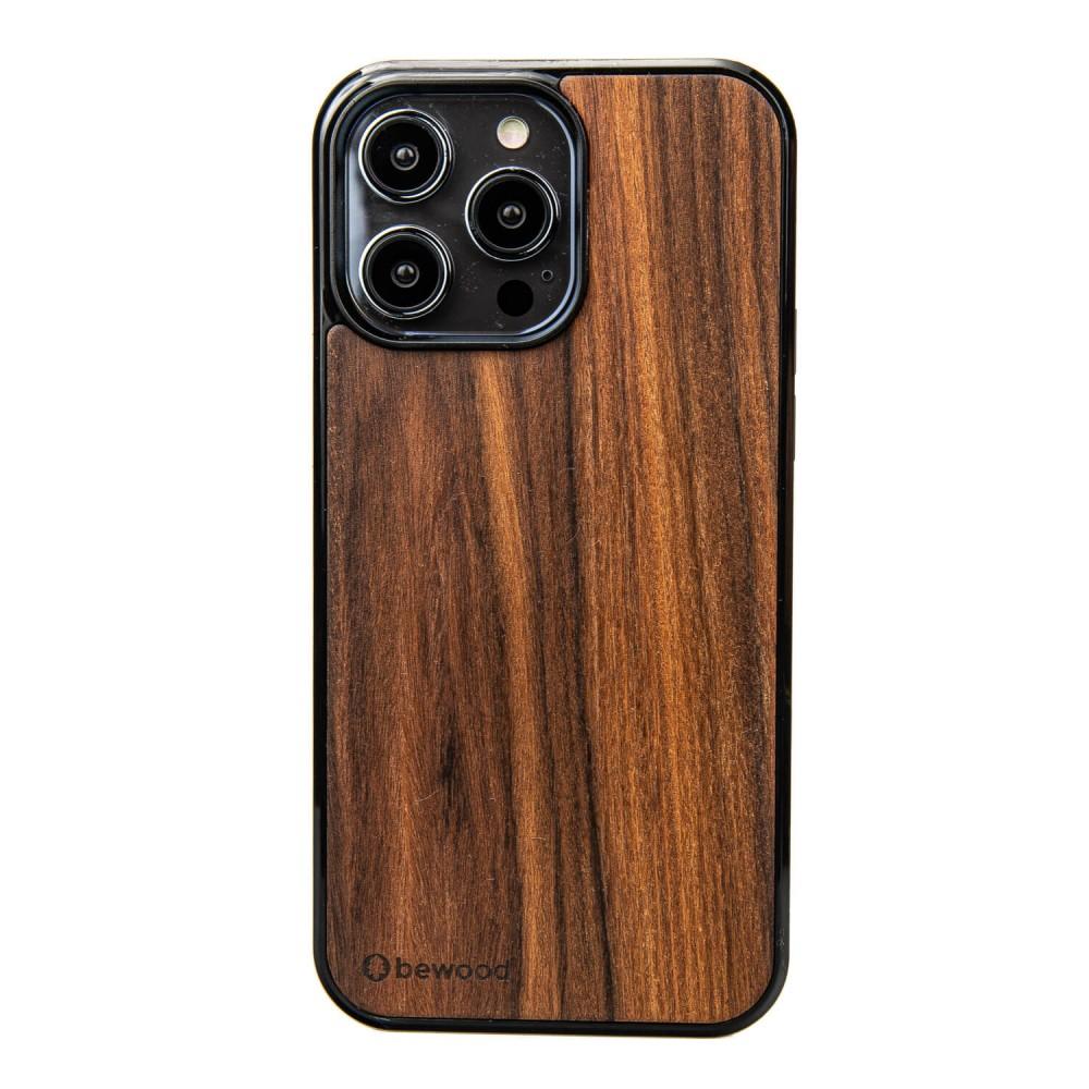 Bewood Wooden Case for iPhone 14 Pro Max Rosewood Santos