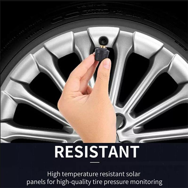 Беспроводной автомобильный Tpms Датчики давления в шинах Солнечная система контроля давления в шинах Сигнализация температуры 6 колес Внешний датчик шин