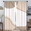 Concise Style Plants Blackout Curtain for Room 2 Panel Modern Living Room Curtains Partition Halloween Decoration Shades Kitchen