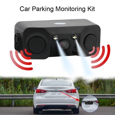 Радар 3 в 1, комплект датчиков парковки, видимый парктроник, светодиодный дисплей, система резервного копирования, камера заднего вида, сигнализация, радар заднего хода