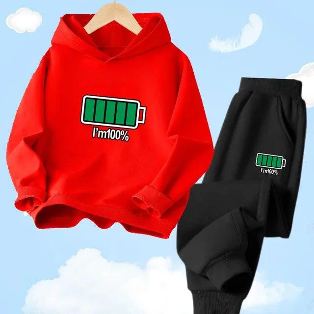 Модные детские толстовки с принтом лимона и фруктов для мальчиков, одежда, весенний свитшот, длинные штаны, комплект одежды из 2 предметов, комплект одежды для От 3 до 14 лет